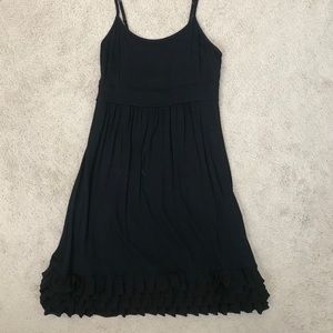 Black tank dress
